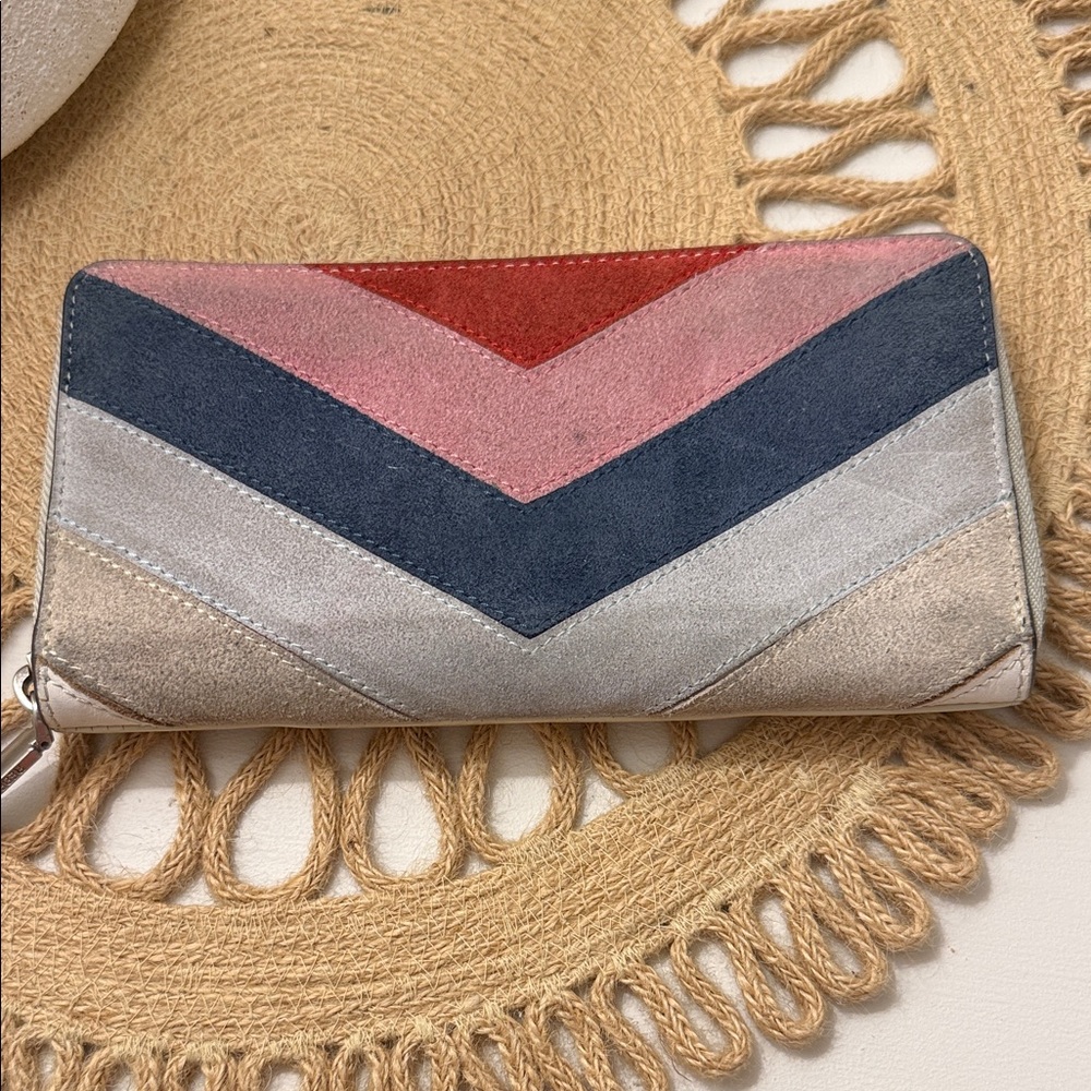 Rebecca Minkoff Chevron Leather Wallet